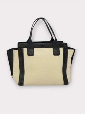 CHLOE’ Allison Black and Ivory Bag